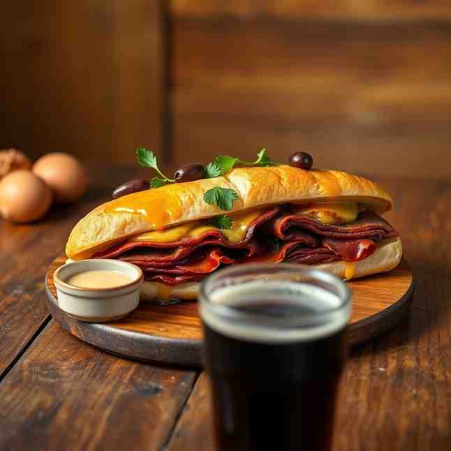 Francesinha - Hearty Portuguese Sandwich Recipe & Beer Sauce